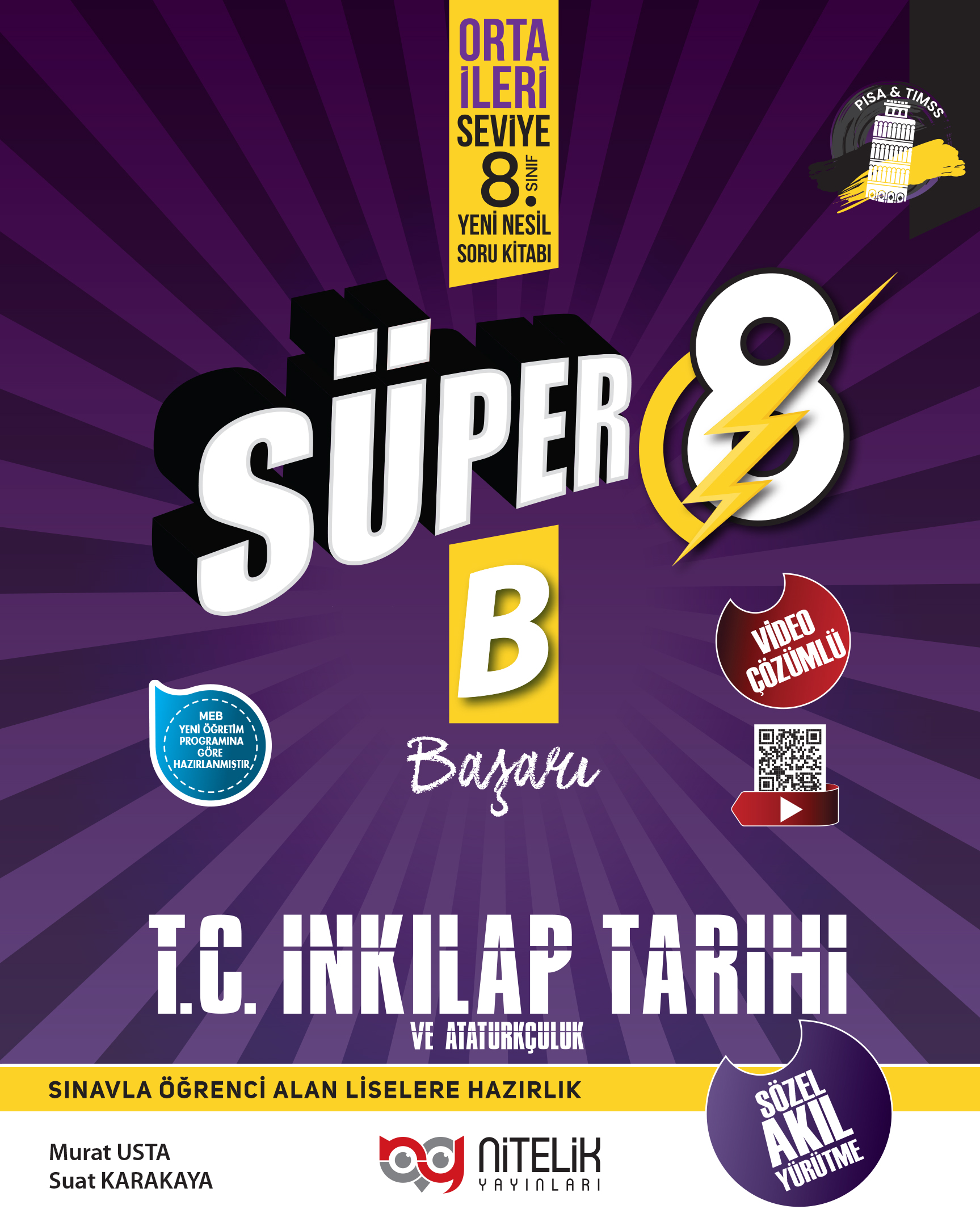 Süper 8 Başarı T.C. İnkılap Tarihi ve Atatürkçülük kapak görseli